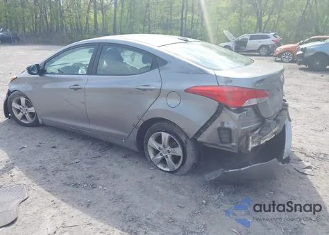 2011 Hyundai Elantra Gls (Ulsan Plant) from USA, damaged, VIN KMHDH4AE4BU138546